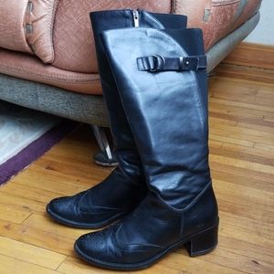 Lavorazione artigiana vintage boots made in Italy